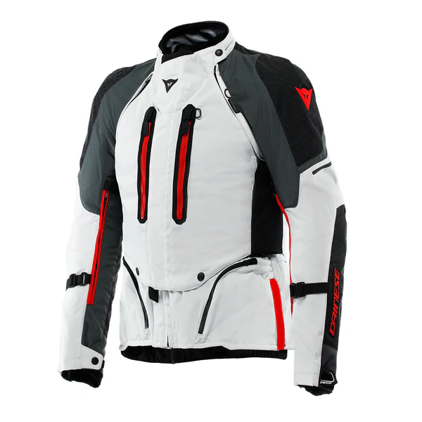 SUPER ADVENTURE ABSOLUTESHELL JACKET 29J - GLACIER-GREY/IRON-GATE/RED
